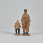 1434 5029 WOODEN SCULPTU..
